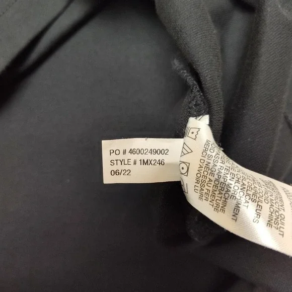 Travis Mathew Polo Shirt Mens Large Black Striped Pima Cotton Pocket Collared - Picture 8 of 11